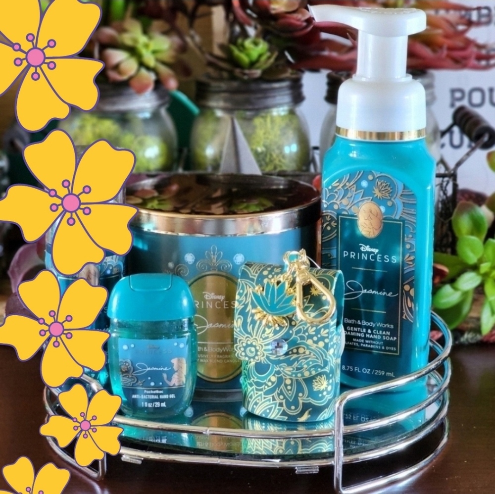 DISNEY x BATH & BODY WORKS Princess Jasmine Bundle 3-Wick Candle Pocketbac
